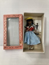 Poupée ancienne Peynet latex technigom - Cubaine en boite 