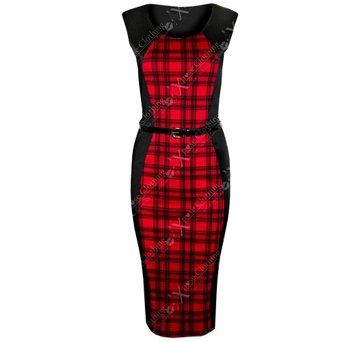 Robe midi femme neuve rouge - robe, À
