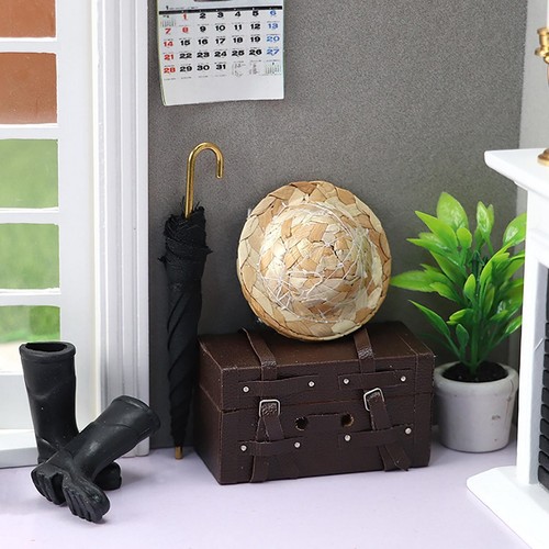 Dollhouse travel set miniature - travel,