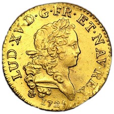 Louis XV - Louis d'or Mirliton