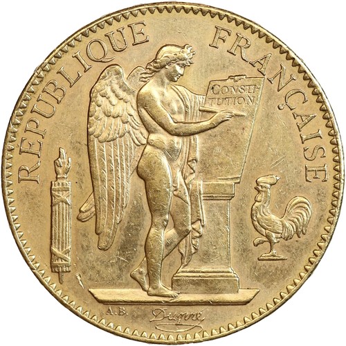 100 francs génie - 100,