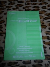 Yamaha Digital keyboard PSR – E413. Owner's manual, mode d'emploi -- 2007