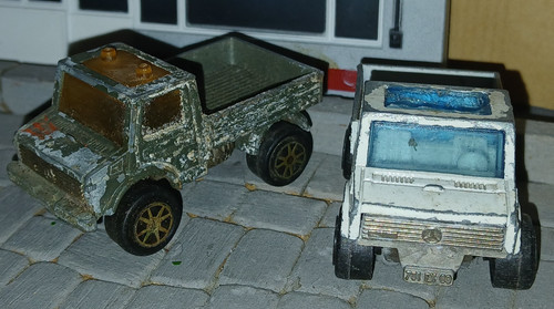 Lot majorette vintage mercedes - majorette,