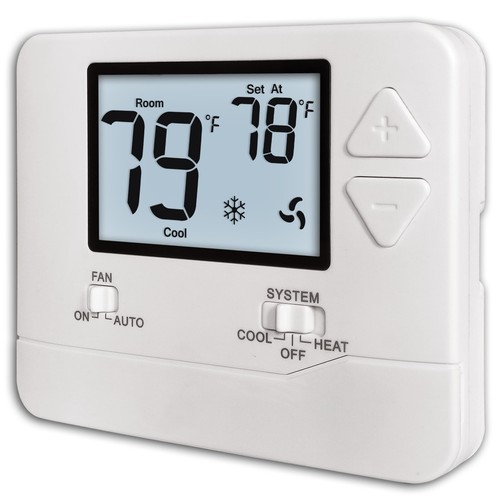 Non programmable thermostats - non-programmable,