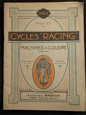 Ancien catalogue CYCLES