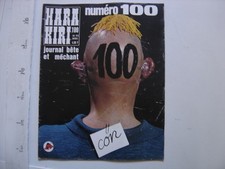 Ancienne revue 1970 BD HARA-KIRI n° 100 Ancetre Charlie Hebdo collection BD