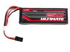 Ultimate RC LiFe Batterie 6.6V 2S 2500mAh Récepteur JR Mâle Flat Pack