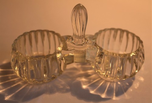 Saleron verre ancien - saleron,