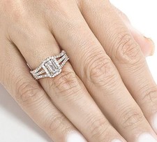 4.50 Carat 18K or Blanc