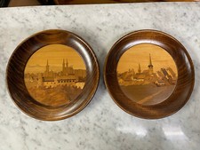 Paire PANNEAU EN MARQUETERIE