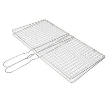 Panier Barbecue Grill en Acier Inoxydable pour Cuisson Facile de Viande Poisson