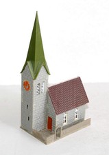 FALLER N, 4015 MAQUETTE EGLISE CLOCHER DE VILLAGE, MONASTERE, ABBAYE, CATHEDRALE