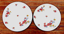 Plats ronds en porcelaine de
