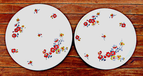 Plats ronds porcelaine - plats,