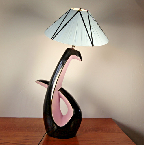Grande lampe 60cm années 50 - grande,