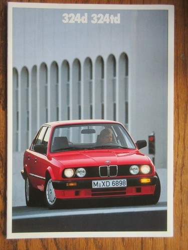 Bmw 324d 324td 1988 - 324d, (s1)