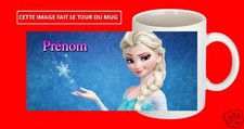 MUG TASSE CERAMIQUE REINE DES NEIGES avec prénom au choix réf3