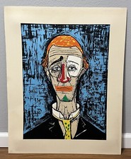 BERNARD BUFFET Tete de Clown