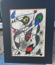 Joan Miro, Miro à l'Encre II, Lithographie 1972 Maeght / Editeur XXe Siècle