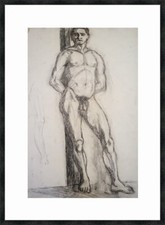 Dessin Homme Nu Académie Erotica Gay