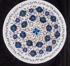 14 " Marbre Plaque Demi