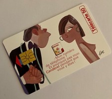 TELECARTE KIRAZ / Pub Canderel / Illustrateur De Génie / 50 Unités / Fin 1996