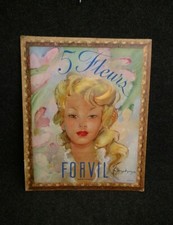  CARTON PUBLICITAIRE FORVIL 5