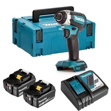 Visseuse à chocs MAKITA 18V Li-Ion (2x 3Ah) LXT 170Nm + coffret MAKPAC DTD153RFJ