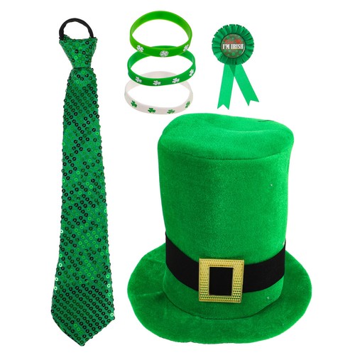 Chapeau haut forme vert - chapeau,