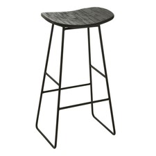 Tabouret bar bois teck - bar, "teck"