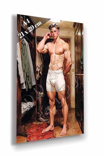 Jeune homme torse dans - jeune, nu