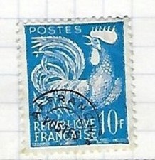 Timbre 10 F France –