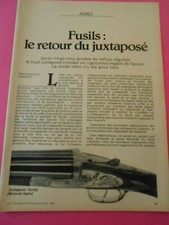 chasse fusils juxtaposé