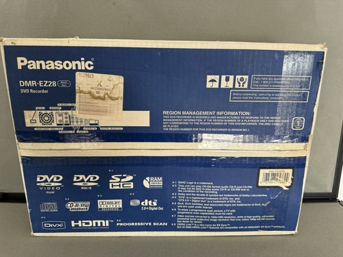 Panasonic dmr ez28 dvd player - panasonic,