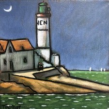 Tableau Île de Sein Phare