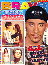 Magazine BRAVO n° 9/1998,  BSB, Leo DICAPRIO, TITANIC, GIL, ALL SAINTS, Mya FRYE