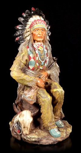 Figurine indienne chef - figurine,