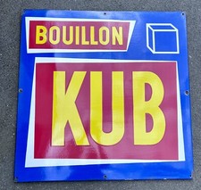 Plaque émaillée KUB