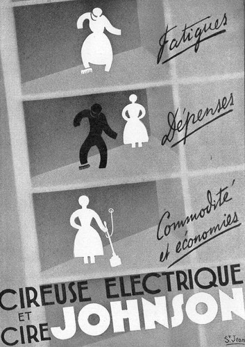 Carte publicitaire illustrée