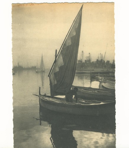 Carte postale ancienne noir - ancienne, et