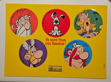 AUTOCOLLANTS AXTERIX OBELIX IDEFIX GAULOIS