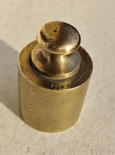 Ancien poids en laiton de