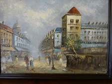 HUILE SUR TOILE SIGNEE PAR