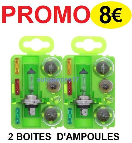 Lot boites ampoules - 2, d'ampoules