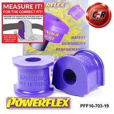 Powerflex Avant Rouleau Barre Moyeu 19mm pour Lancia Delta Gen3 (08-14)