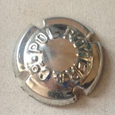 Capsule de champagne POL ROGER & C° estampée (29. acier)