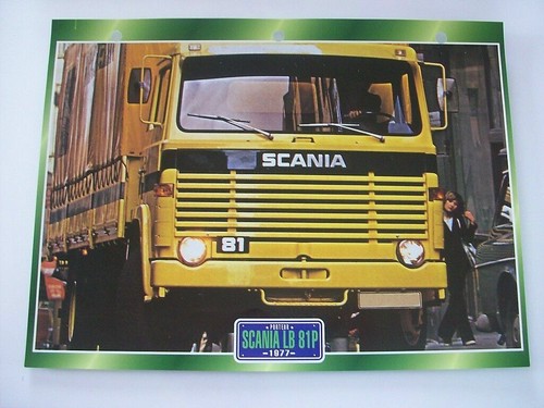 Carte fiche camion porteur - carte,