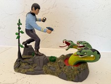 Ancienne maquette AURORA STAR TREK Mr SPOCK Montée et peinte Model Kit