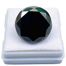 15 Cts Noir Moissanite 16.5mm