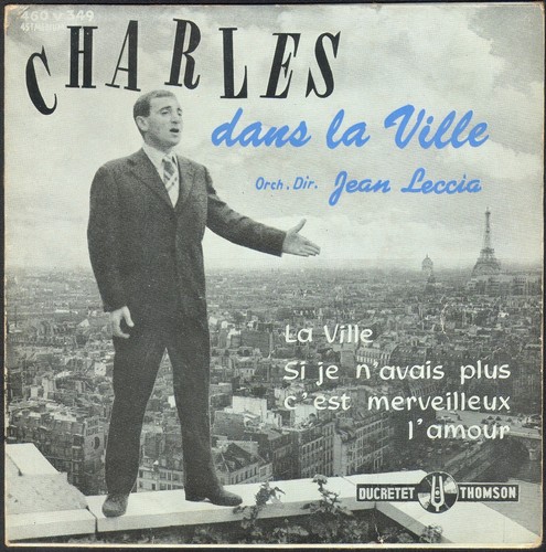 Charles aznavour dans ville - la,
